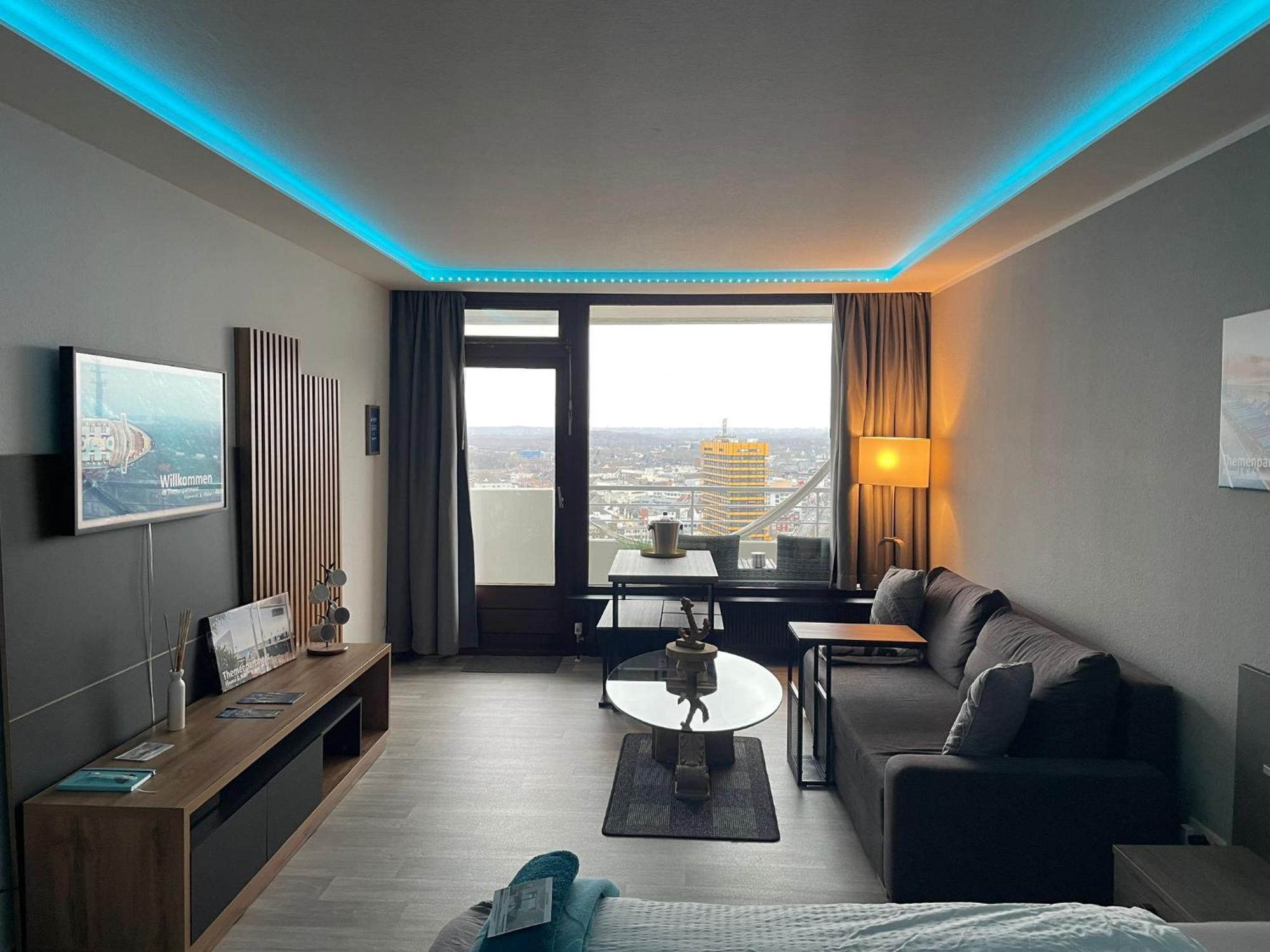 Themenpartment Himmel Und Mehr Penthouse Lägenhet Gelsenkirchen Exteriör bild
